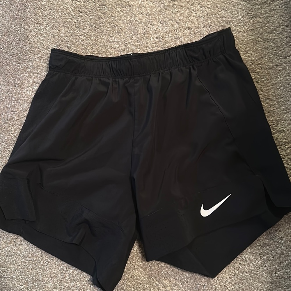Nike Dri-Fit black spandex lined shorts